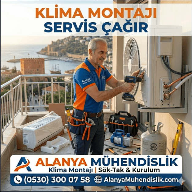 alanya klima montaj