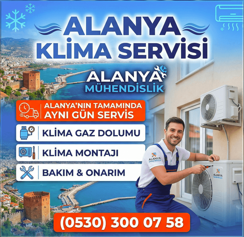 alanya klima servisi